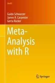 Cover von Meta-Analysis with R