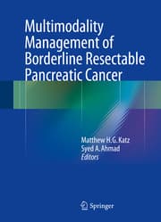 Cover von Multimodality Management of Borderline Resectable Pancreatic Cancer