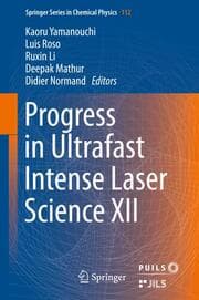 Cover von Progress in Ultrafast Intense Laser Science XII