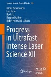 Cover von Progress in Ultrafast Intense Laser Science XII