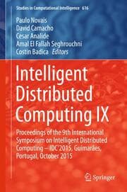 Cover von Intelligent Distributed Computing IX