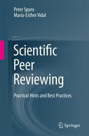 Cover von Scientific Peer Reviewing