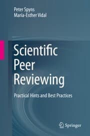 Cover von Scientific Peer Reviewing