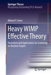 Cover von Heavy WIMP Effective Theory