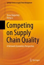Cover von Competing on Supply Chain Quality