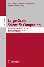 Cover von Large-Scale Scientific Computing