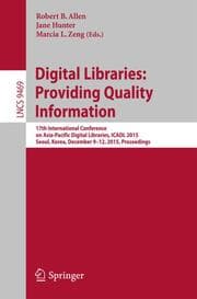 Cover von Digital Libraries: Providing Quality Information