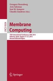 Cover von Membrane Computing