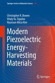 Cover von Modern Piezoelectric Energy-Harvesting Materials