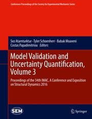 Cover von Model Validation and Uncertainty Quantification, Volume 3