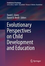Cover von Evolutionary Perspectives on Child Development and Education