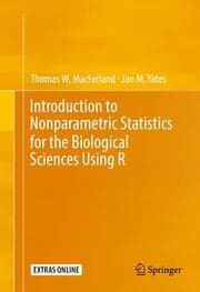 Cover von Introduction to Nonparametric Statistics for the Biological Sciences Using R