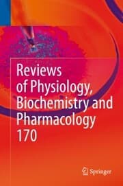 Cover von Reviews of Physiology, Biochemistry and Pharmacology Vol. 170