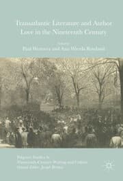 Cover von Transatlantic Literature and Author Love in the Nineteenth Century