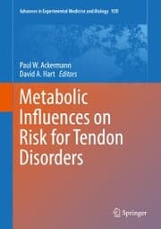 Cover von Metabolic Influences on Risk for Tendon Disorders