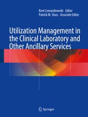 Cover von Utilization Management in the Clinical Laboratory and Other Ancillary Services