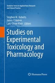 Cover von Studies on Experimental Toxicology and Pharmacology