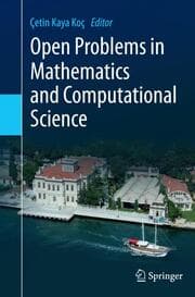 Cover von Open Problems in Mathematics and Computational Science