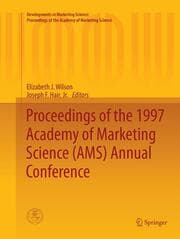 Cover von Proceedings of the 1997 Academy of Marketing Science (AMS) Annual Conference