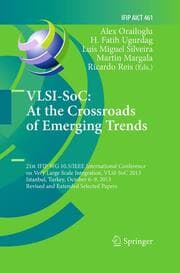 Cover von VLSI-SoC: At the Crossroads of Emerging Trends