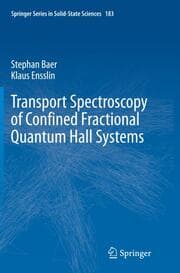 Cover von Transport Spectroscopy of Confined Fractional Quantum Hall Systems