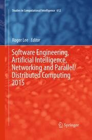 Cover von Software Engineering, Artificial Intelligence, Networking and Parallel/Distributed Computing 2015