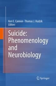 Cover von Suicide: Phenomenology and Neurobiology