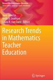 Cover von Research Trends in Mathematics Teacher Education