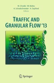 Cover von Traffic and Granular Flow '13