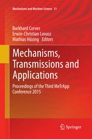 Cover von Mechanisms, Transmissions and Applications