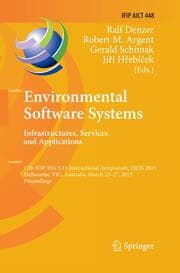 Cover von Environmental Software Systems. Infrastructures, Services and Applications