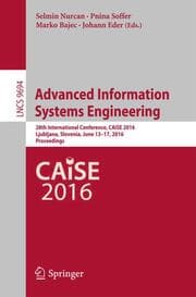Cover von Advanced Information Systems Engineering