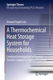 Cover von A Thermochemical Heat Storage System for Households