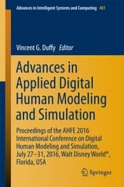 Cover von Advances in Applied Digital Human Modeling and Simulation