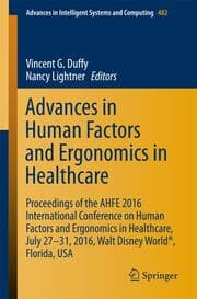 Cover von Advances in Human Factors and Ergonomics in Healthcare