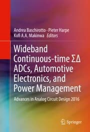 Cover von Wideband Continuous-time ¿¿ ADCs, Automotive Electronics, and Power Management
