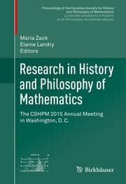 Cover von Research in History and Philosophy of Mathematics
