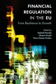 Cover von Financial Regulation in the EU
