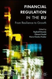 Cover von Financial Regulation in the EU