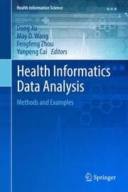 Cover von Health Informatics Data Analysis