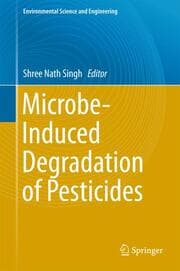Cover von Microbe-Induced Degradation of Pesticides