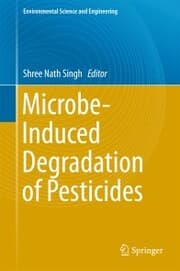 Cover von Microbe-Induced Degradation of Pesticides