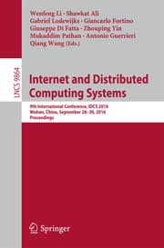 Cover von Internet and Distributed Computing Systems