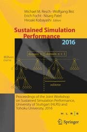 Cover von Sustained Simulation Performance 2016