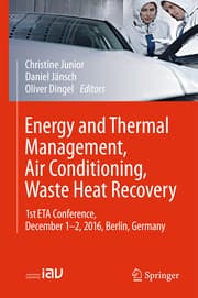Cover von Energy and Thermal Management, Air Conditioning, Waste Heat Recovery