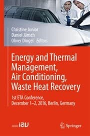 Cover von Energy and Thermal Management, Air Conditioning, Waste Heat Recovery