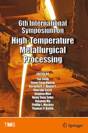 Cover von 6th International Symposium on High-Temperature Metallurgical Processing