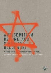 Cover von Antisemitism Before and Since the Holocaust