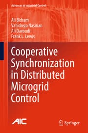 Cover von Cooperative Synchronization in Distributed Microgrid Control