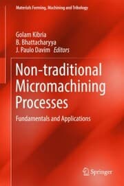 Cover von Non-traditional Micromachining Processes